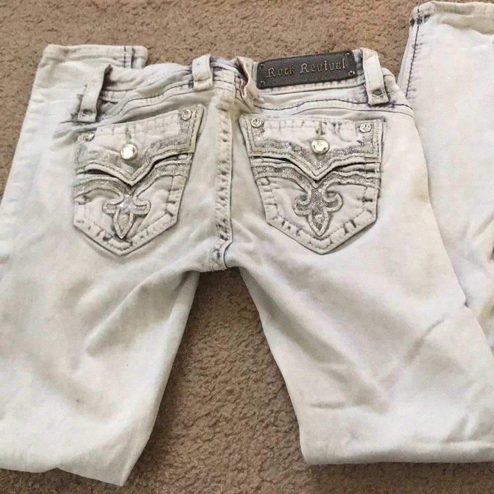 Rock revival skinny jeans